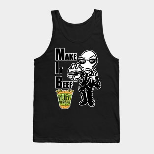 Make It Beef Alien Burger Tank Top